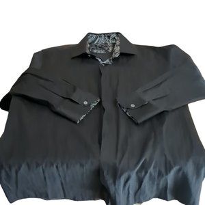 Men's XL Dress Shirt Slim Fit Button Up Cielo by Phita